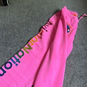 COPY - Avaitor Nation hot pink sweats